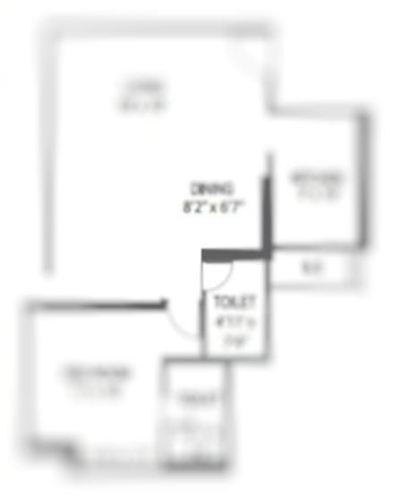 Shapoorji Pallonji Panvel Project 1BHK Plan